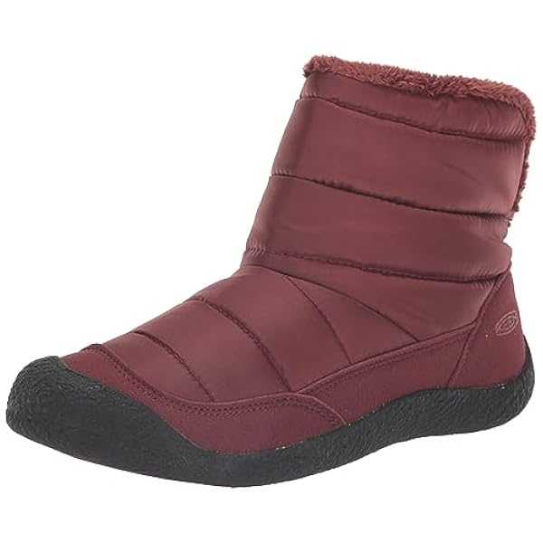 KEEN Howser pantoffel, inklapbaar, warm, voor binnen en buiten, comfortabel dames Chukka-laars